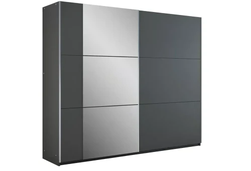 szafa-przesuwna-2drzwiowa-250cm-z-lustrem-grafit-BAKU-sklep-kenixnl.eu