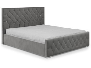 Łóżko sypialniane glamour CLOE 