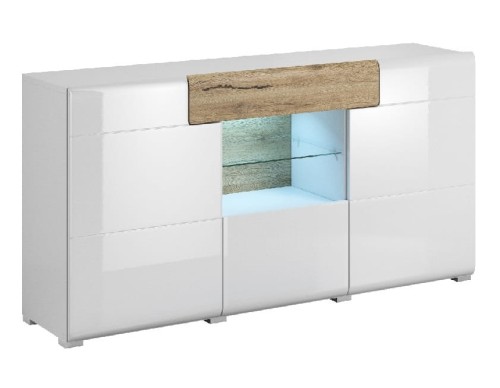 duza-komoda-do-salonu-160cm-bialy-polysk-TOLEDO-sklep-kenixnl.eu
