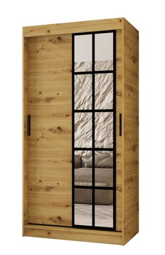 szafa-przesuwna-100cm-z-lustrem-artisan-LANDO-sklep-kenixnl.eu