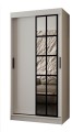 biala-szafa-przesuwna-100cm-z-lustrem-LANDO-sklep-kenixnl.eu