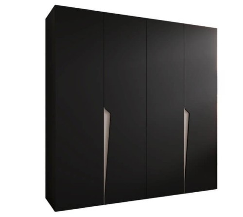 4drzwiowa-szafa-uchylna-200cm-czarna-PIANO-sklep-kenixnl.eu
