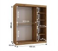 szafa-przesuwna-150cm-z-lustrem-dab-artisan-LAGO-sklep-kenixnl.eu
