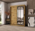 szafa-przesuwna-150cm-z-lustrem-dab-artisan-LAGO-sklep-kenixnl.eu