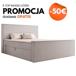 Łóżko boxspring HEMA promocja