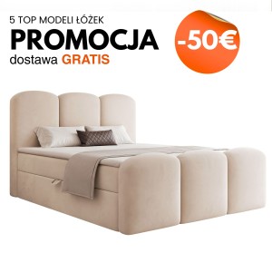 Łóżko boxspring NOVO promocja
