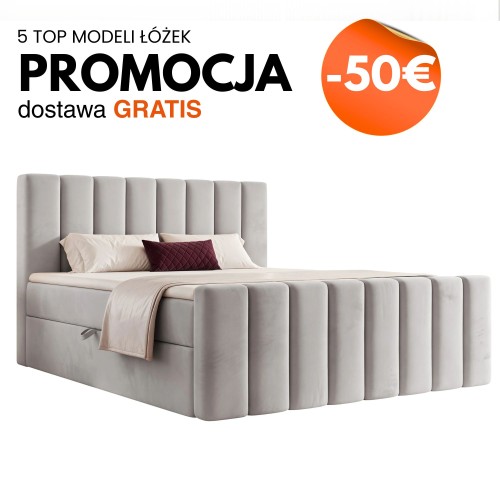 bezowe-lozko-sypialniane-boxspring-BORA-160x200-2-pojemniki-sklep-kenixnl.eu