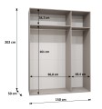 szafa-uchylna-150-LORENZO-z-lustrami-LORENZO-sklep-kenixnl.eu