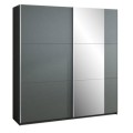 szafa-przesuwna-200cm-z-lustrem-2drzwiowa-BAKU-grafit-sklep-kenixnl.eu