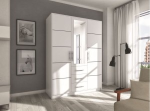 Szafa MALMO 3D biała