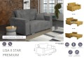 fotel-2osobowy-z-funkcja-spania-sztruks-LISA-II-STAR-sklep-kenixnl.eu