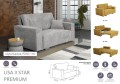 fotel-2osobowy-z-funkcja-spania-sztruks-LISA-II-STAR-sklep-kenixnl.eu