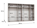 szafa-uchylna-300cm-z-lustrami-ALICANTE-sklep-kenixnl.eu