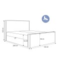tapicerowane-lozko-boxspring-z-2-pojemnikami-i-materacem-w-cenie-MALTA-na-raty-sklep-kenixnl.eu
