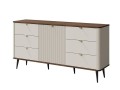 komoda marly_komoda z 6 szufladami 160 cm_komoda kaszmir orzech_nowoczesna komoda z szufladami_komoda do salonu marly_komoda kaszmir szary kamień_KenixNL_Polski meble w holandii