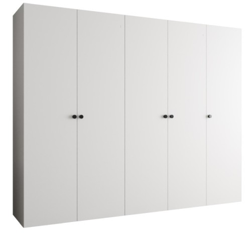 duza-szafa-5drzwiowa-szafa-uchylna-250cm-polki-drazki-sklep-kenixnl.eu