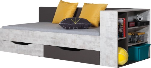 mlodziezowe-lozko-do-pokoju-nastolatka-90x200-TABLO-grafit-sklep-kenixnl.eu