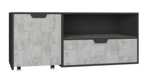 Stolik RTV NANO System 10 Grafit/Enigma